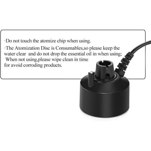 400mL/H Original Mini Mist Maker Fogger Water Pond Garden Fountain Fogger - Picture 3 of 7